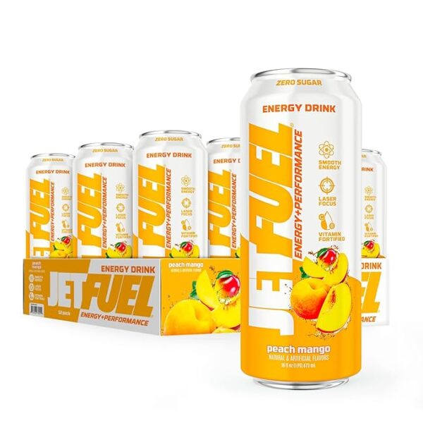 JetFuel Energy RTD (Peach Mango) 4 Pieces