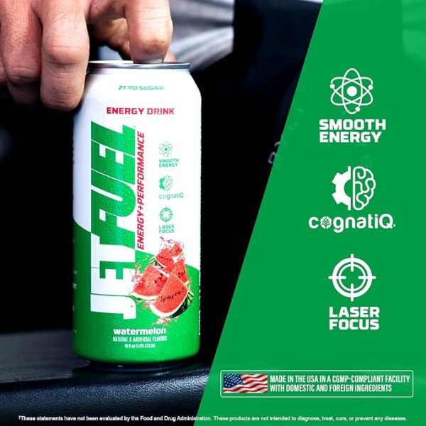 ⁦JetFuel Energy & Performance Drink Watermelon 4 Pieces⁩ - الصورة ⁦4⁩